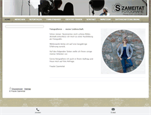 Tablet Screenshot of frauke-szameitat.de